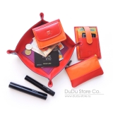 Цветные кожаные тарелки DuDu, Италия