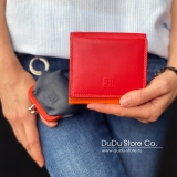 Цветные кожаные монетницы и брелоки DuDu, Италия