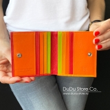 Цветные кожаные кошельки и портмоне DuDuBags, Италия