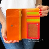 Большие цветные кожаные кошельки и портмоне, Италия