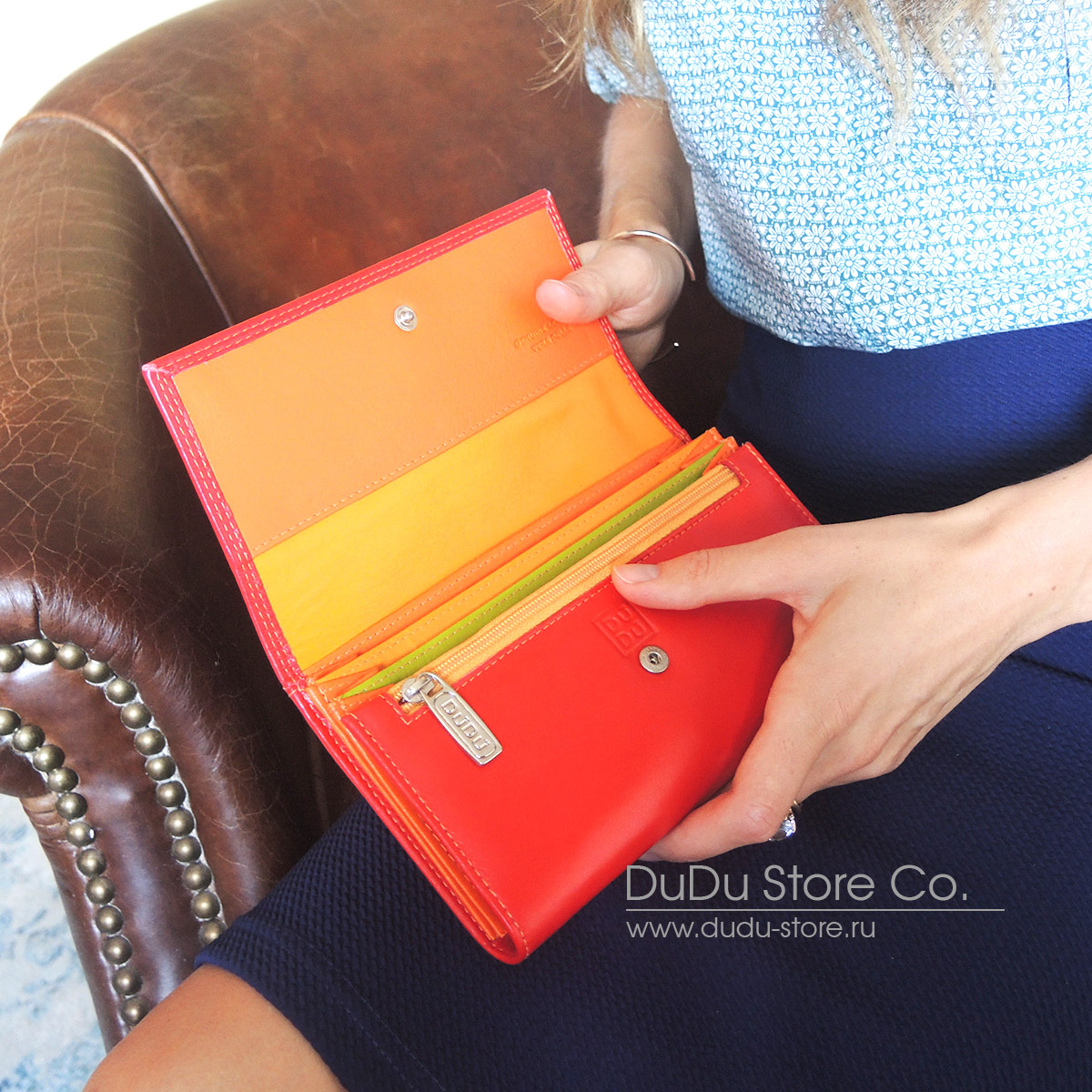 Молодежный цветной кошелек DuDu Bags купить в Москве