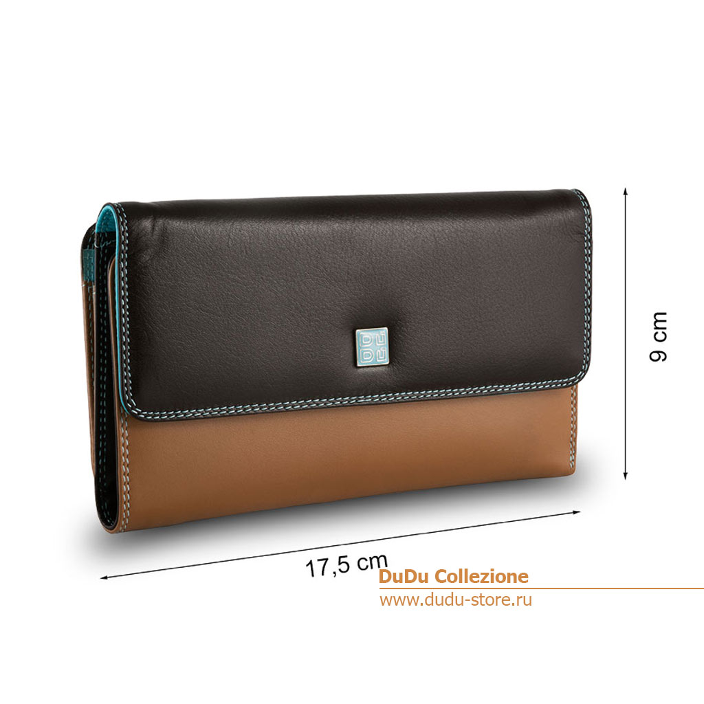 Большой кожаный кошелек DuDu Bags