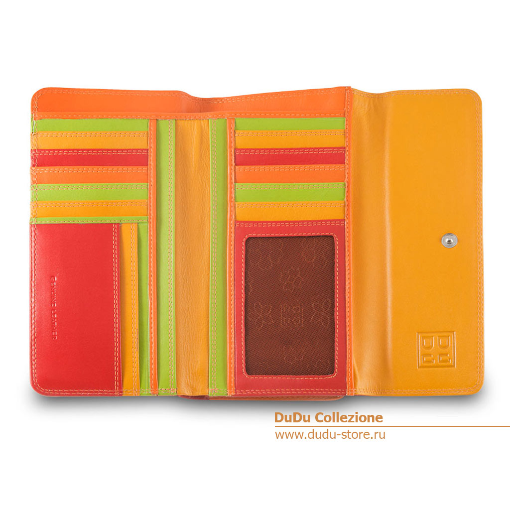 Красный женский кошелек